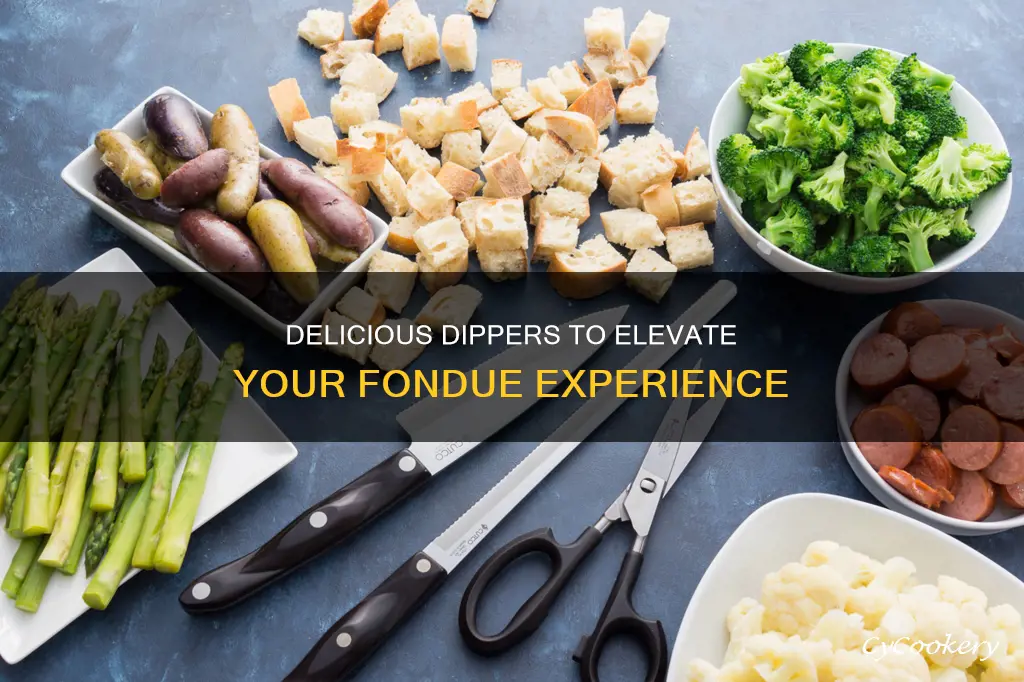 what to dip in a fondue