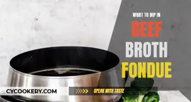 Beef Broth Fondue: Best Dipping Foods to Try