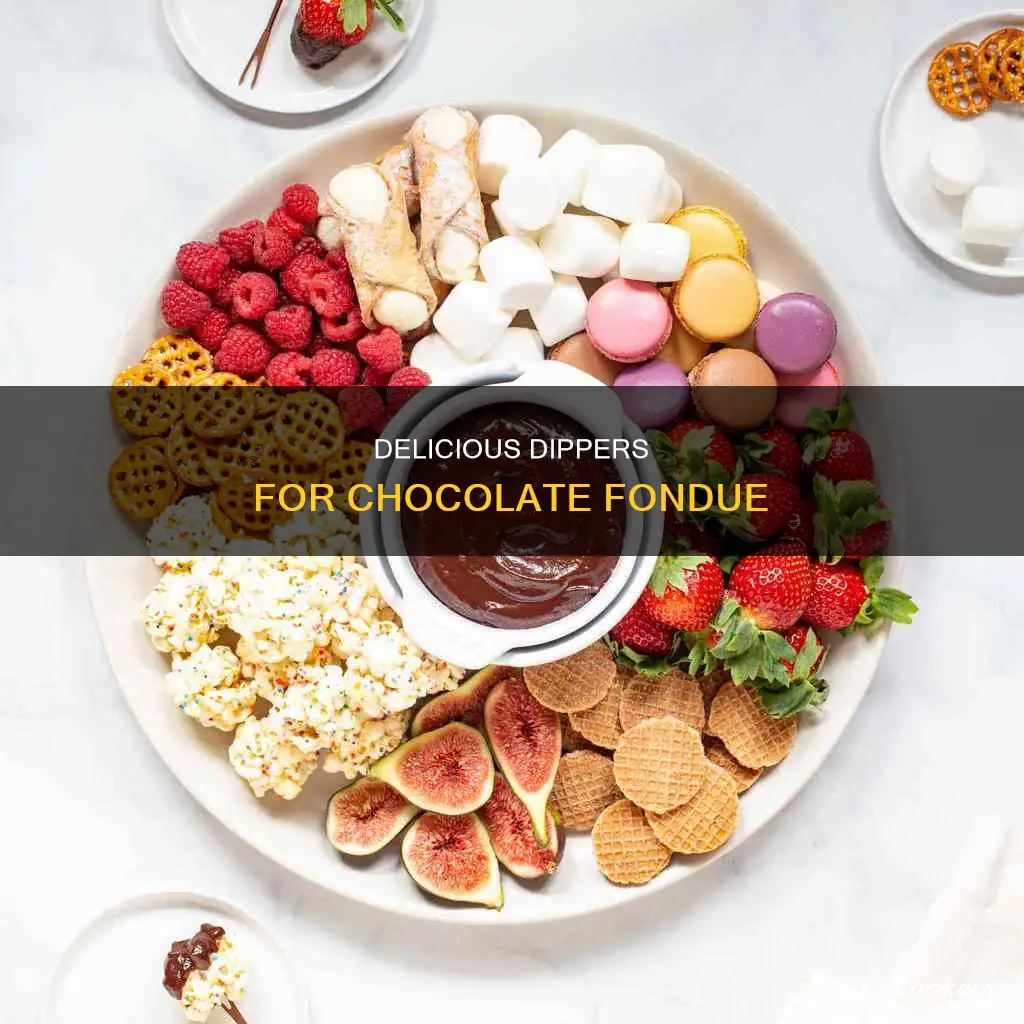 what to dip in choc fondue