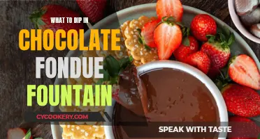 Chocolate Fondue Fountain: Dipping Treats for the Sweetest Experience