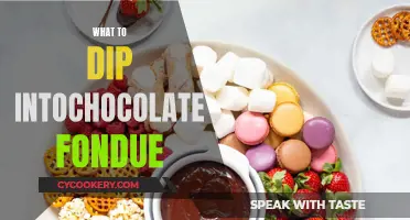 Sweet Treats to Dip into Chocolate Fondue