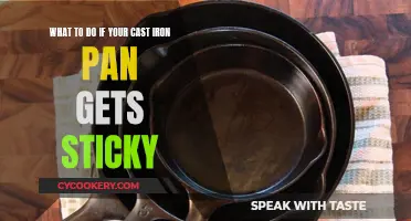 How to Fix a Sticky Cast Iron Pan