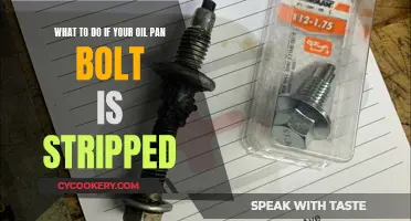 Fixing a Stripped Oil Pan Bolt: What You Can Do?