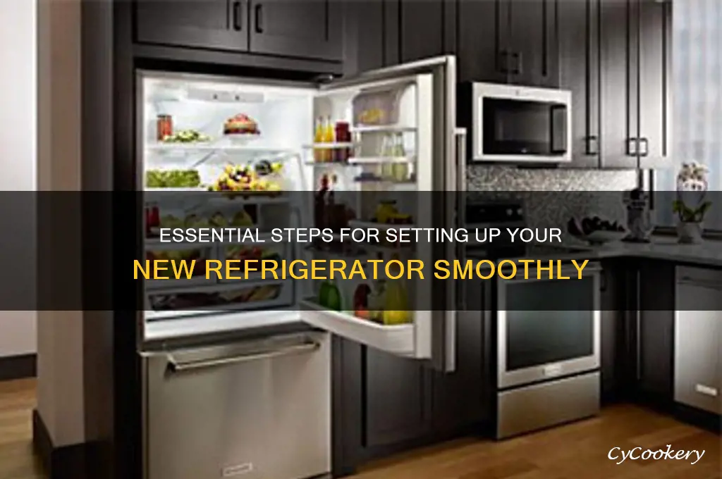 what to do when getting new refrigerator