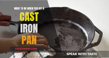 Caring for Your New Cast Iron Pan