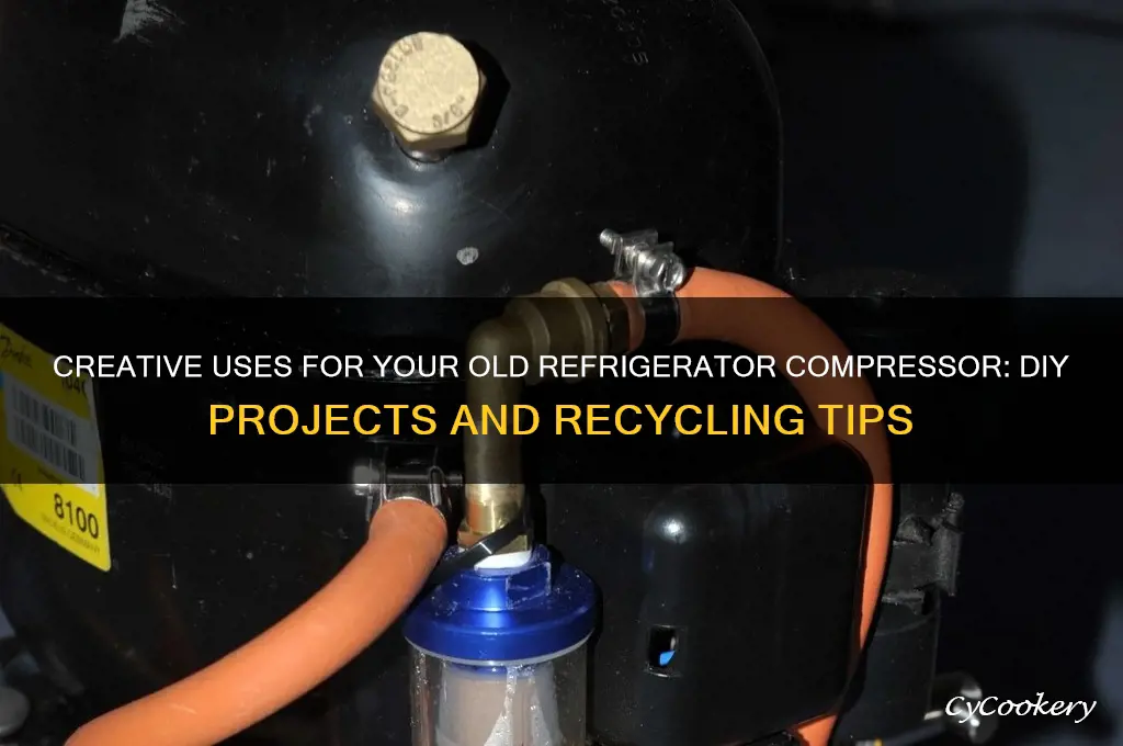 what to do with a refrigerator compressor