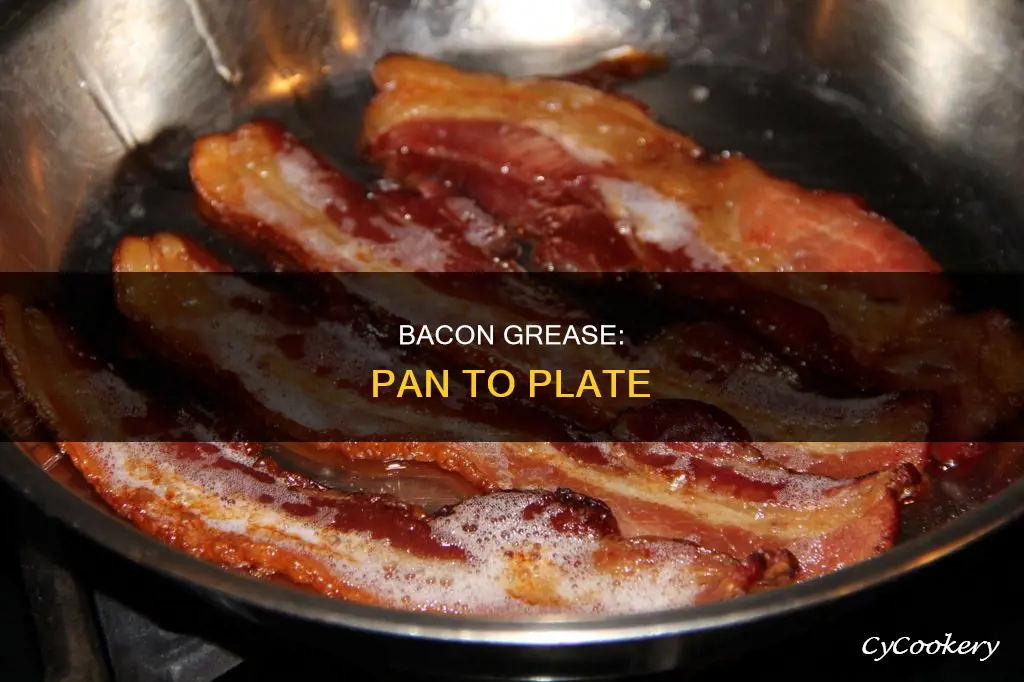 what to do with bacon grease in pan