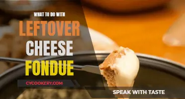 Cheese Fondue Leftovers: Creative Recipes and Delicious Ideas