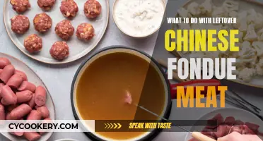 Creative Uses for Chinese Fondue Meat Leftovers