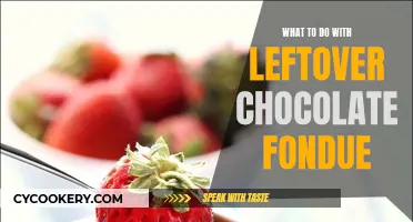 Creative Ways to Use Leftover Chocolate Fondue