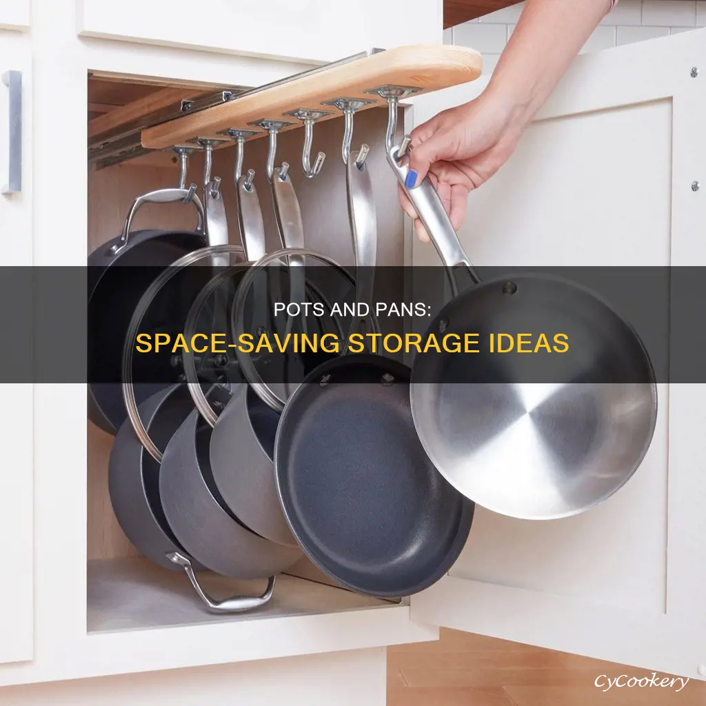 what to do with pots and pans with no space