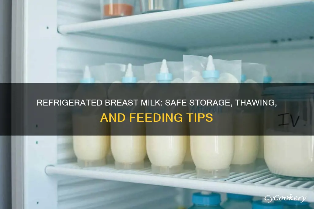 what to do with refrigerated breast milk