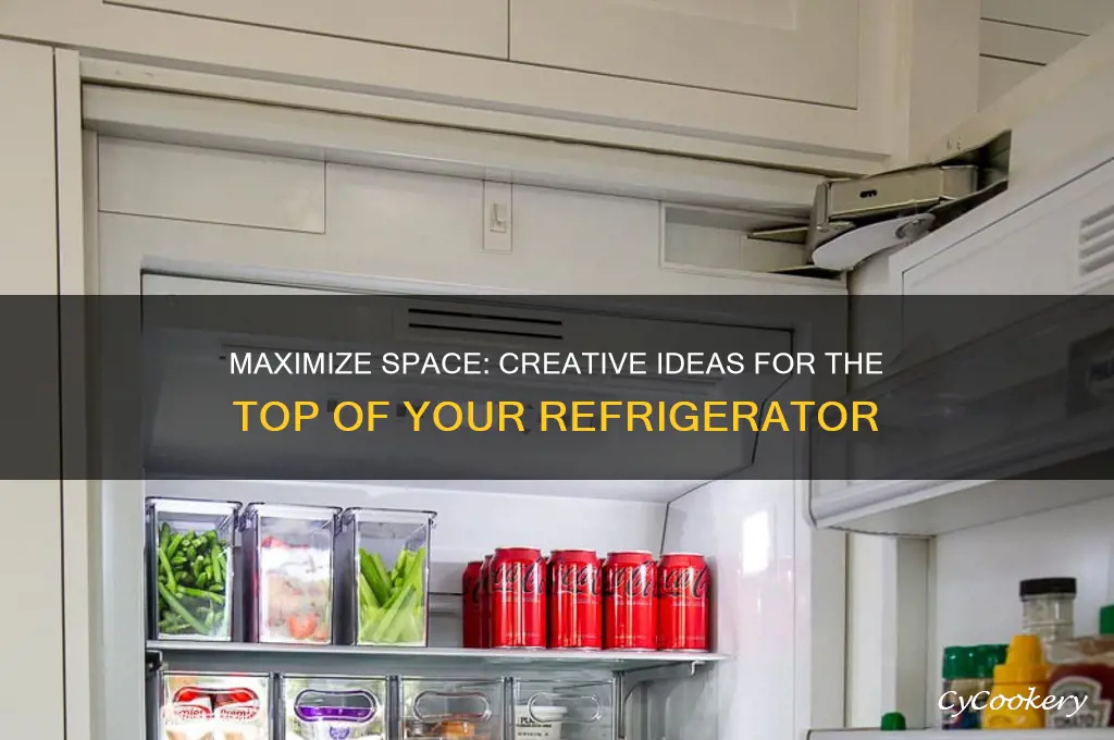what to do with top of refrigerator