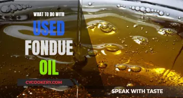 Creative Ways to Reuse Your Fondue Oil