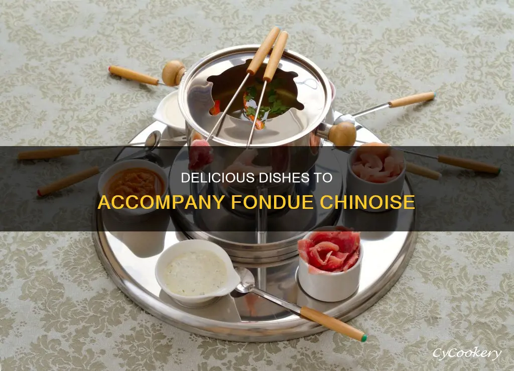 what to eat with fondue chinoise