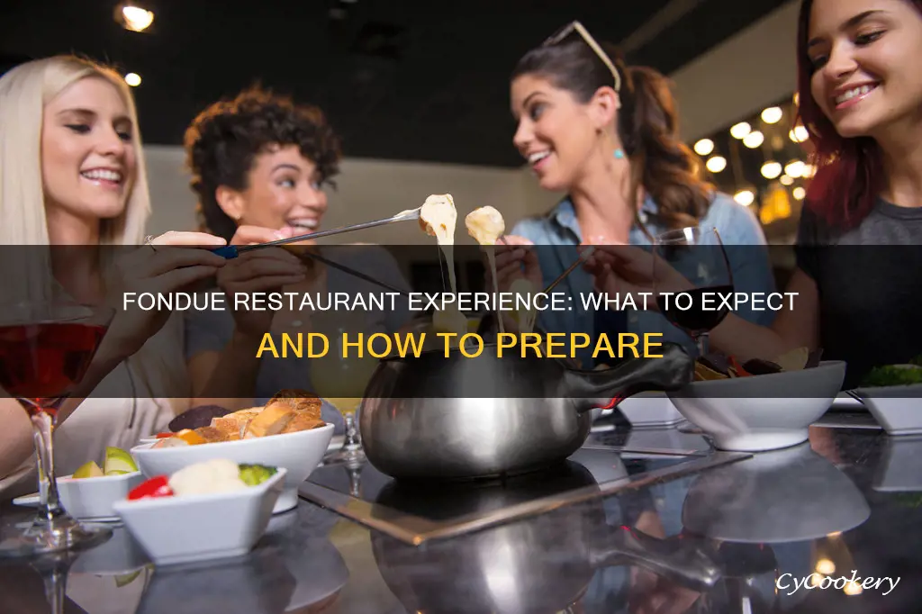 what to expect at a fondu restaurant