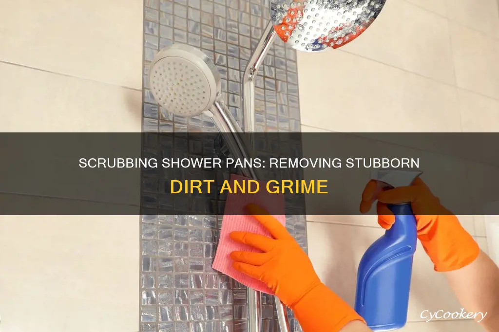 what to get dirt siao scum off bottom shower pan