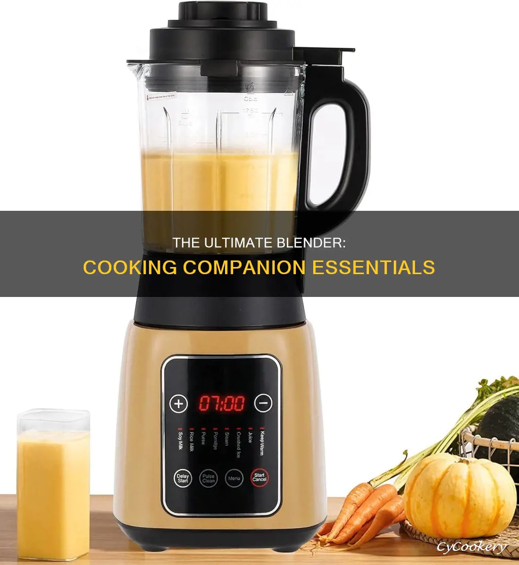 what to look for in a blender for cooking