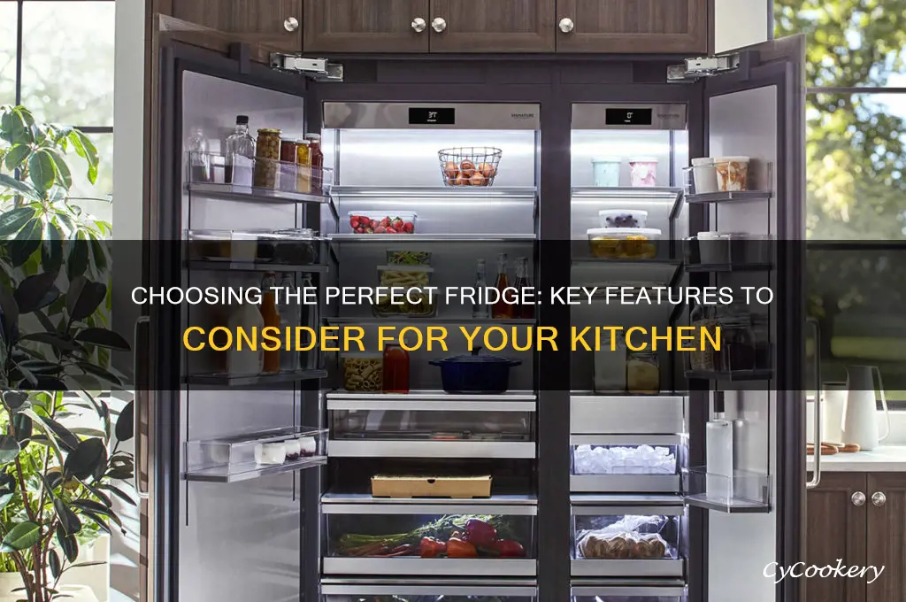 what to look for in new refrigerator