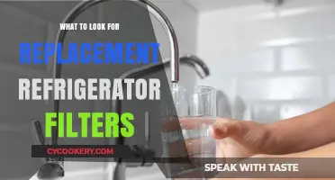 Choosing the Right Replacement Refrigerator Filter: Key Features to Consider