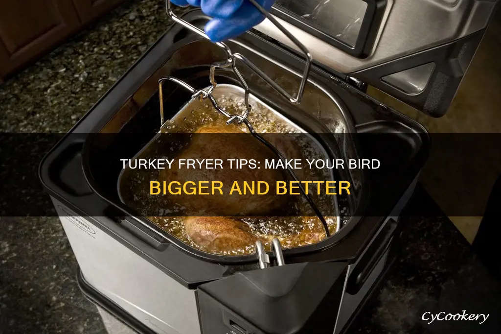 what to make a bigger for turkey fryer