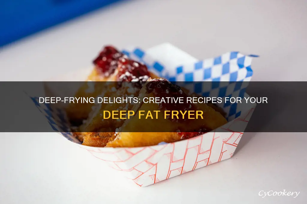 what to make in a deep fat fryer