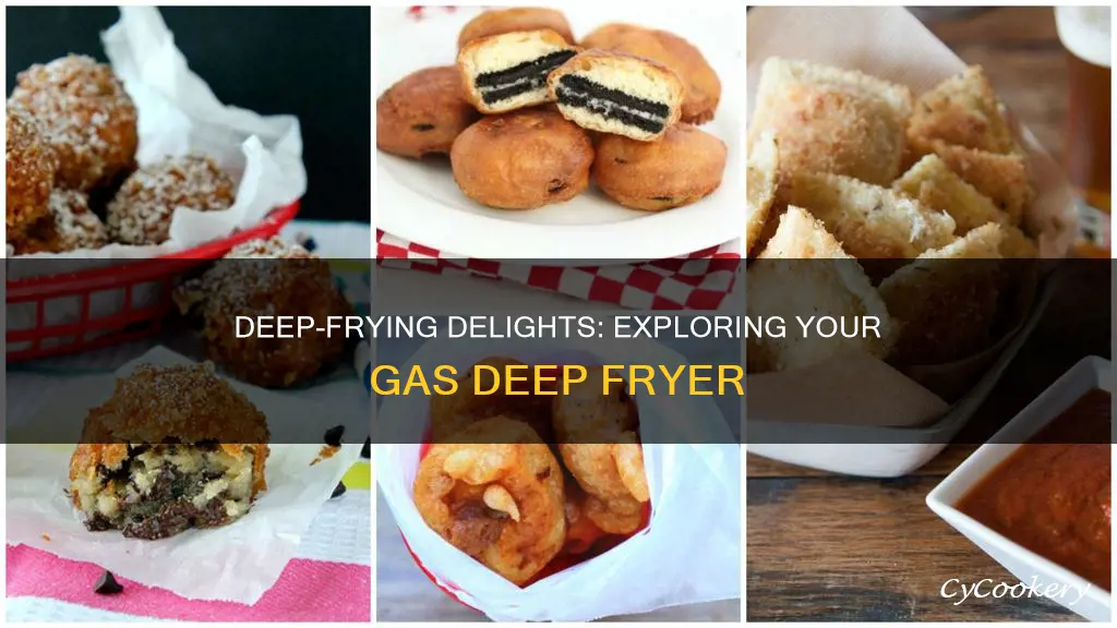 what to make on gas deep fryer