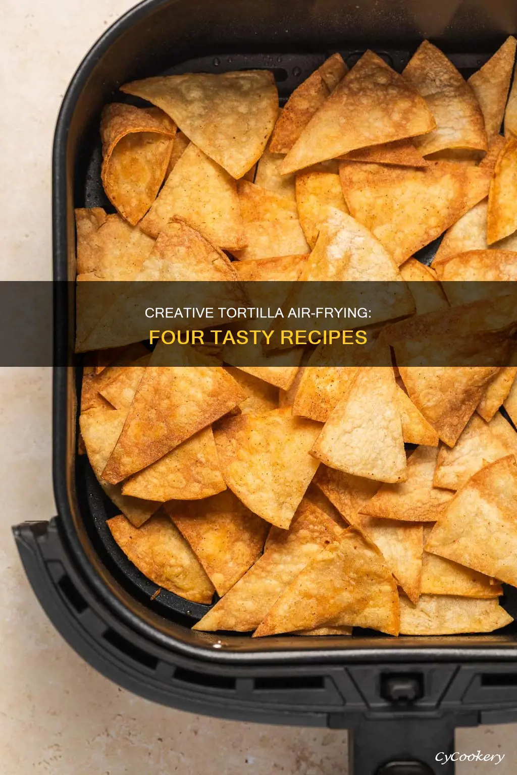 what to make with four tortillas in air fryer