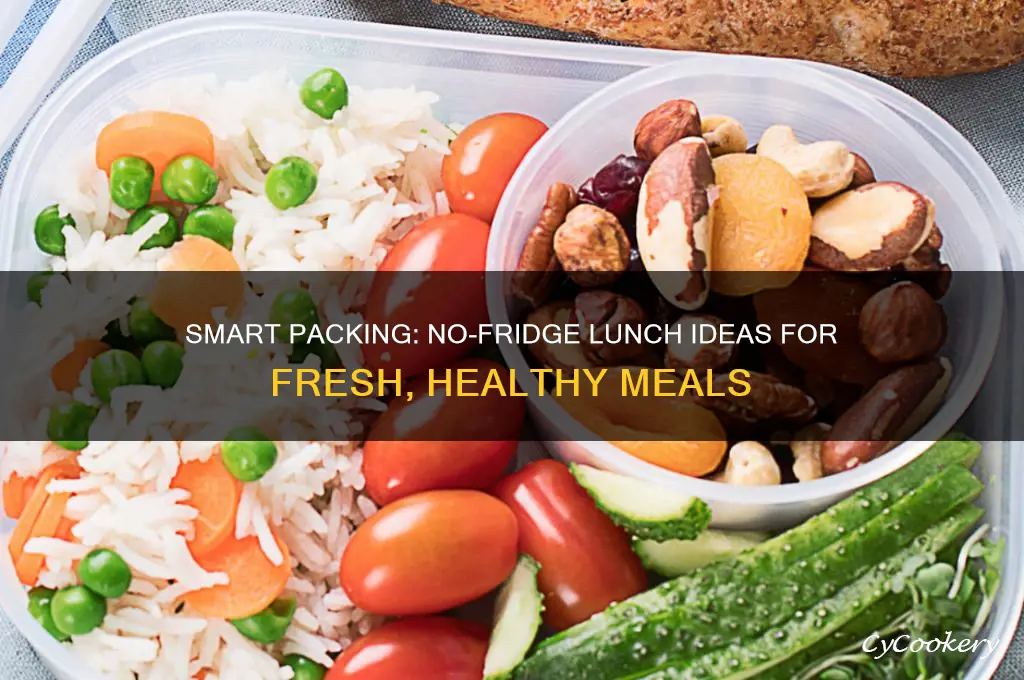 what to pack for lunch without refrigeration