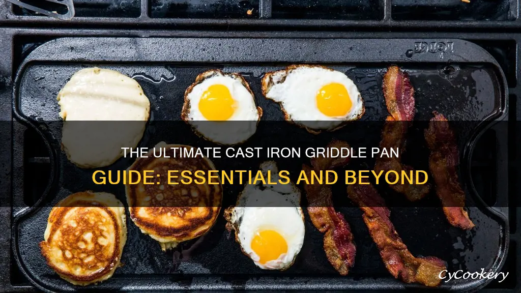 what to put in cast iron griddle pan