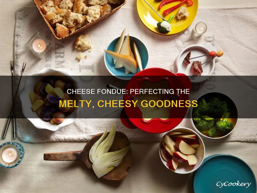 what to put in cheese fondue