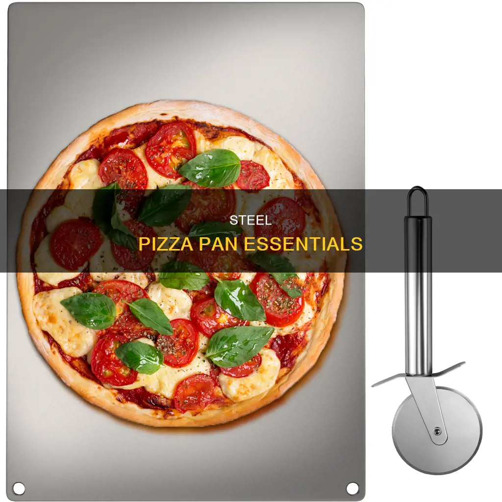 what to put on a steel pizza pan