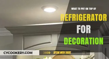 Stylish Refrigerator Top Decor Ideas to Elevate Your Kitchen Space