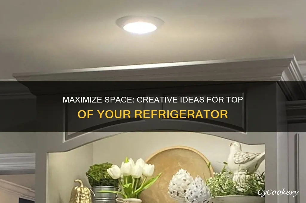 what to put on top of refrigerator