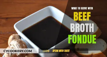 Beef Broth Fondue: Creative Dipping Ideas for a Hearty Meal