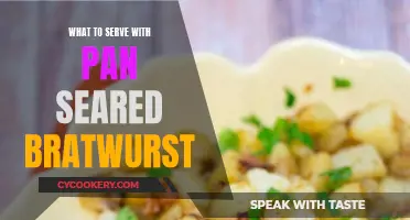 Pan-Seared Bratwurst: Sides and Sauces