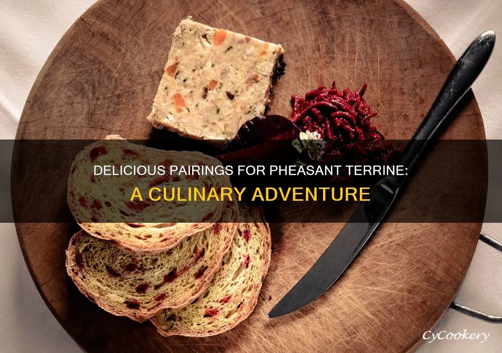 what to serve with pheasant terrine