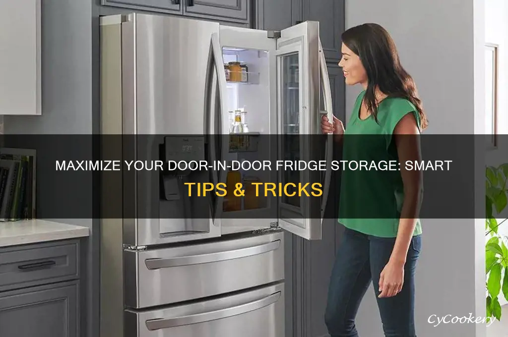 what to store door in door refrigerator