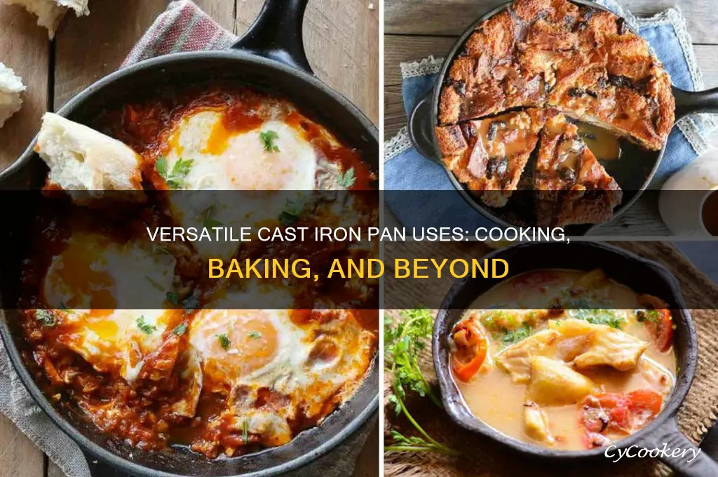 what to use cast iron pan for