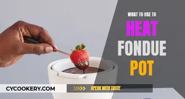 The Best Heat Sources for Your Fondue Pot