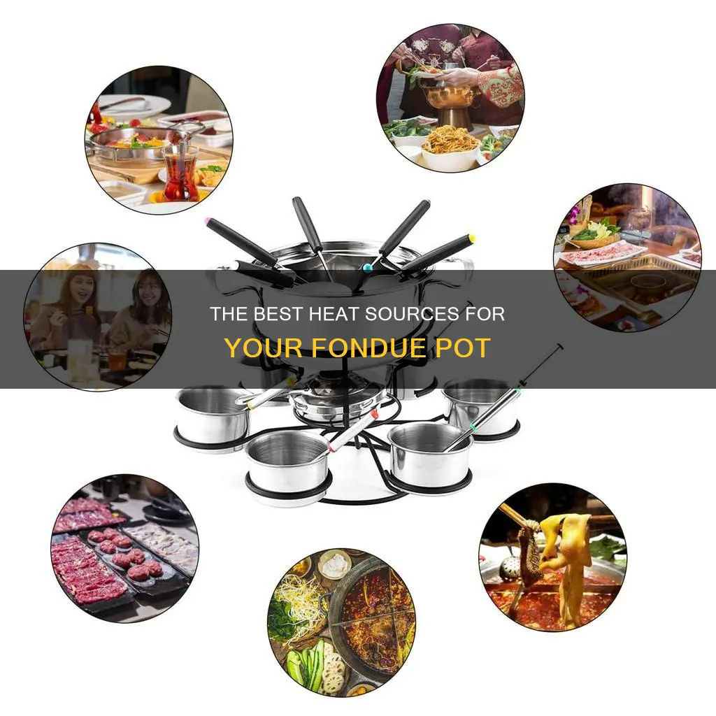 what to use to heat fondue pot