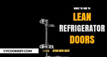 Best Tools and Techniques to Lean Refrigerator Doors Safely