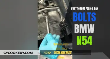 Torque Specifications for BMW N54 Oil Pan Bolts