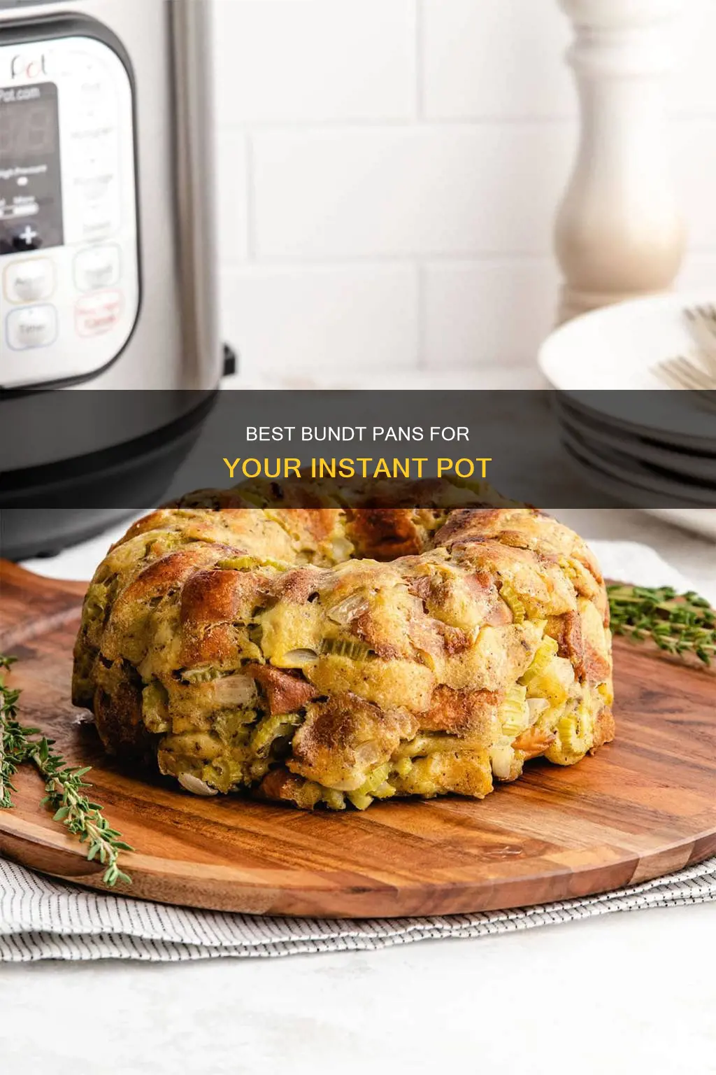what type of bundt pan can fit in instant pot