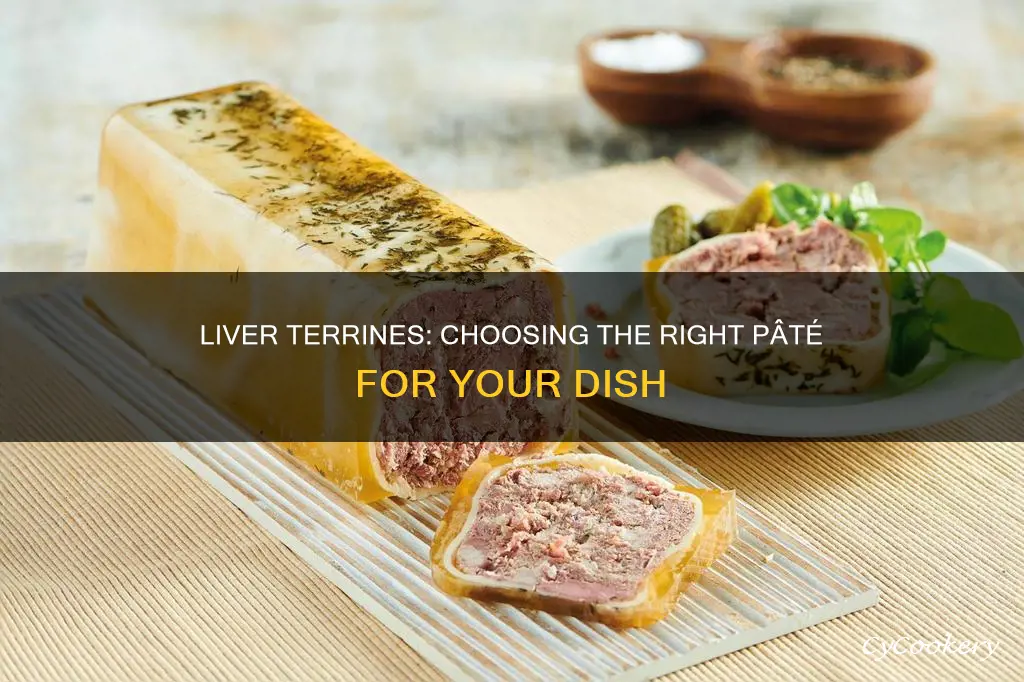 what type of panada is recommended when making liver terrines