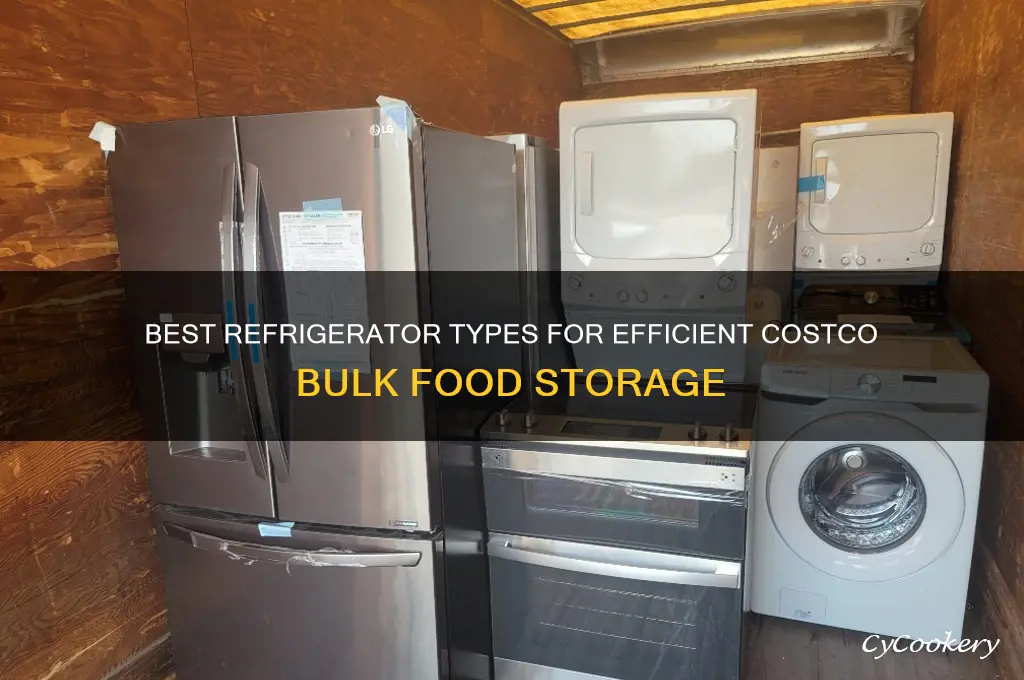 what type of refrigerator use in cosco