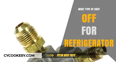 Choosing the Right Shut-Off Valve for Your Refrigerator: A Guide