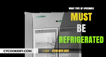Specimen Storage Guide: Which Samples Require Refrigeration for Preservation?