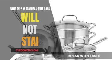 Stainless Steel Pans: No More Stains