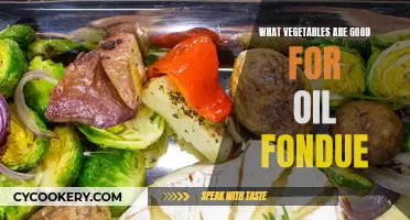 Fondue Fun: Best Veggies for Oil-Based Dipping